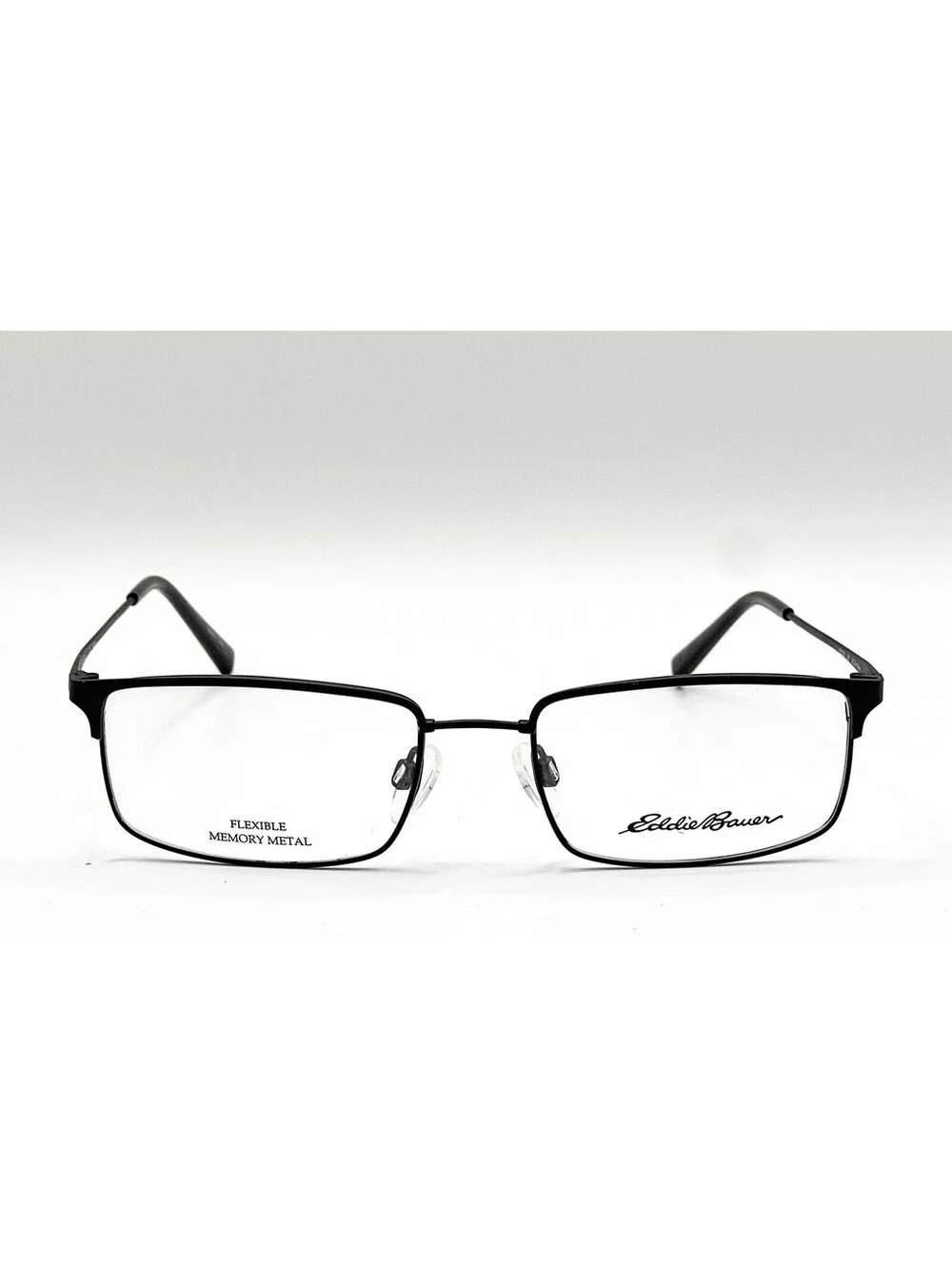 Eddie Bauer EB32031 BK Black Rectangle Authentic Eyeglass Frames 54-18-145